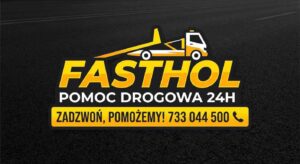 • Całodobowa pomoc drogowa Dąbrowa Górnicza i auto laweta Fasthol 24h.